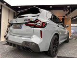 BMW X3M LCI F97 Pre-Preg Carbon Fibre Rear Diffuser by TRE (2022+)