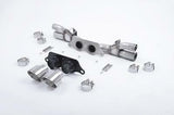 Porsche 911 991 & 991.2 GT3 & GT3 RS  CAT BACK EXHAUST /Polished GT-100 Trims