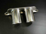 Titanium tailpipe tips for Porsche 997 GT3 GT3RS 2007-12