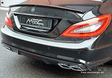 Mercedes Benz C218 / X218 CLS  Rear Diffuser with AMG tailpipes