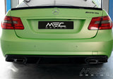 MEC Design sport Exhaust  for W212  E550  W /OEM TIPS