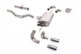 Land Rover Defender 90 2.0 I4 P300 & P400e  2020-AMD Later    Performance Exhaust system by MILLTEK