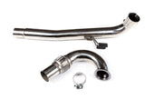 2012-2015 Volkswagen GTI 2.0L 3" Turbo Exhaust Pipe Stainless Steel