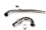 2012-2015 Volkswagen GTI 2.0L 3" Turbo Exhaust Pipe Stainless Steel