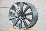 Tesla Factory Style Wheels 19"22 " Gloss Black,Factory Gunmetal,