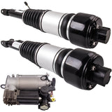 Front Air Suspension and Compressor Pump compatible for Mercedes Clase E W211 S211 CLS C219