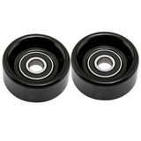 Set of 2 Pack Accessory Belt Tension Pulleys compatible for Buick Lucerne Super 2008-2011