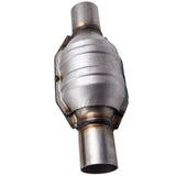 1pcs Universal Three-way High-Flow EPA Catalytic Converter Standard 2.25 inch