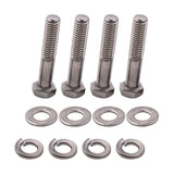 Stainless Hex Bolt Kit Small Block compatible for Chevy Sbc 265 305 307 327 350 400