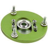 For Coilover Camber Plates compatible for BMW 3 Series E36 318 328 323 325 M3 Top Mount Green