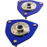 Compatible for Subaru Impreza WRX STI GDA GDB 02-07 Top Mount 2x Plate Blue Front Camber Plates