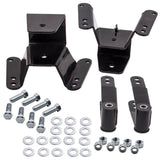 Drop Lowering Kit 4 Rear Drop Hanger compatible for GMC C10 1973-87 2WD