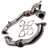 Stainless Turbo Up Y Pipe compatible for Ford F250 F350 F450 6.4L 2008-2010 8C3Z-6K854-A