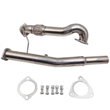 Stainless Steel Exhaust Down Pipe compatible for Audi TT Quattro S3 MK1 Typ 8L 1.8T 00-06