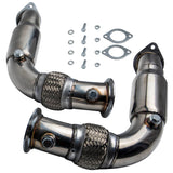 Stainless Turbo Exhaust DownPipe compatible for BMW 550i 650i 750i 750Li xDrive compatible for Alpina B7