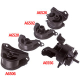 Compatible for Honda Civic 1.6L 1996-2000 A6520 Transmission Engine Motor Mount 5pcs Kit