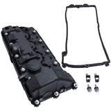 Left Side Engine Valve Cover compatible for BMW 545i 550i 650i 745i 750i X5 2002-2010