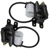 2 Pcs Electric Fuel Pump Assembly compatible for Volvo Penta 4.3L 5.0L 21545138 Gas Engine