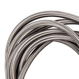 '-8AN AN8 Stainless Steel Braided hoses Fuel Oil Line Hose Racing 20FT