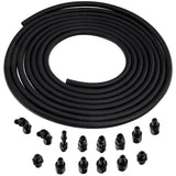 25FT AN6 -6AN LS Conversion Fuel Injection Line Fitting Install Kit EFI FI