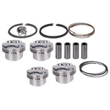 maXpeedingrods Pistons Rods compatible for Honda K24 with K20 Head 87.5mm 12.5:1 K24A1