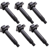 6x Complete Set Pack compatible for Toyota Land Cruiser 100 4.7 Pencil Ignition Coil Packs