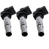 3x Pencil Ignition Coils Packs Pencil compatible for AUDI 036905100A B D 036905715A C E F G