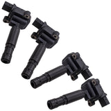 4 Packs Spark Ignition Coil UF555 C1690 compatible for Mercedes-Benz C230 Kompressor 1.8L