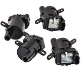 Compatible for GMC Sierra C3 C1251 Round 8pcs Ignition Coil packs compatible for Chevrolet SSR 5.3L