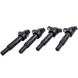 Set of 4 Ignition Coils compatible for Hyundai Elantra TUCSON compatible for KIA FORTE SOUL UF651