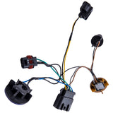 Head Light Socket Wiring Harness compatible for Chevrolet Avalanche Tahoe Suburban 1500