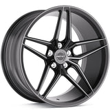 INOVIT  VECTOR II Black Machined Face Satin Dark Tint  20"