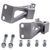 Compatible for Chevy C10 compatible for GMC Truck Small Block V8 Sheet Metal Mounts Brackets 1963-1972