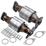 Front L+R Catalytic Converter compatible for Nissan Frontier Pathfinder Xterra NV 4.0L V6 Bank 2 Bank 1