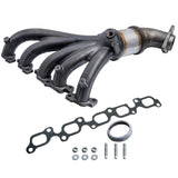 Exhaust Manifold Catalytic Converter Assembly compatible for Chevy compatible for GMC Hummer Isuzu 3.5L