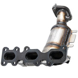 Exhaust Manifold w/ Catalytic Converter Gasket and Hardware Pair compatible for Ford Lincoln