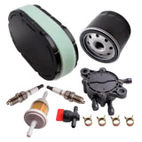 Air Oil Filter amp; Fuel Pump Kit compatible for Kohler KT715 KT725 KT730 KT735 KT740 KT745