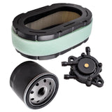 Air Oil Filter amp; Fuel Pump Kit compatible for Kohler KT715 KT725 KT730 KT735 KT740 KT745