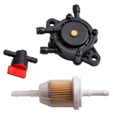 Air Oil Filter amp; Fuel Pump Kit compatible for Kohler KT715 KT725 KT730 KT735 KT740 KT745