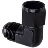 12AN AN12 To AN-12 12AN 90 Degree Fuel Fitting Adapter Black