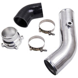 2.75inch Cold Side Intercooler Pipe and Boot Set compatible for Ford 6.7L 2011-2016 Powerstroke