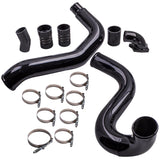 Intercooler Pipe Kit+Intake Elbow compatible for Ford F250 2003-2007 6.0L Turbo Diesel