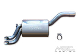 Mercedes Benz W124 E Class Sport Rear Muffler E500, 235kW   Mec Design