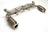 PORSCHE 997 TT MUFFLER BYPASS PIPES (USES OE TIPS)  Year: 2006-2008