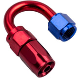 Fittings 180 Degree AN6 Seal Hose End Fitting Red and Bule New Oil Fuel Line 6AN