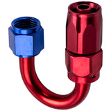 Fittings 180 Degree AN6 Seal Hose End Fitting Red and Bule New Oil Fuel Line 6AN