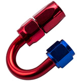 Fittings 180 Degree AN6 Seal Hose End Fitting Red and Bule New Oil Fuel Line 6AN