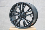 Corvette Factory style wheel 19" Matt Black